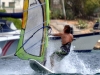 local windsurfclub Windfreaks held a final big downwind slalom competition on the Spanish Water.